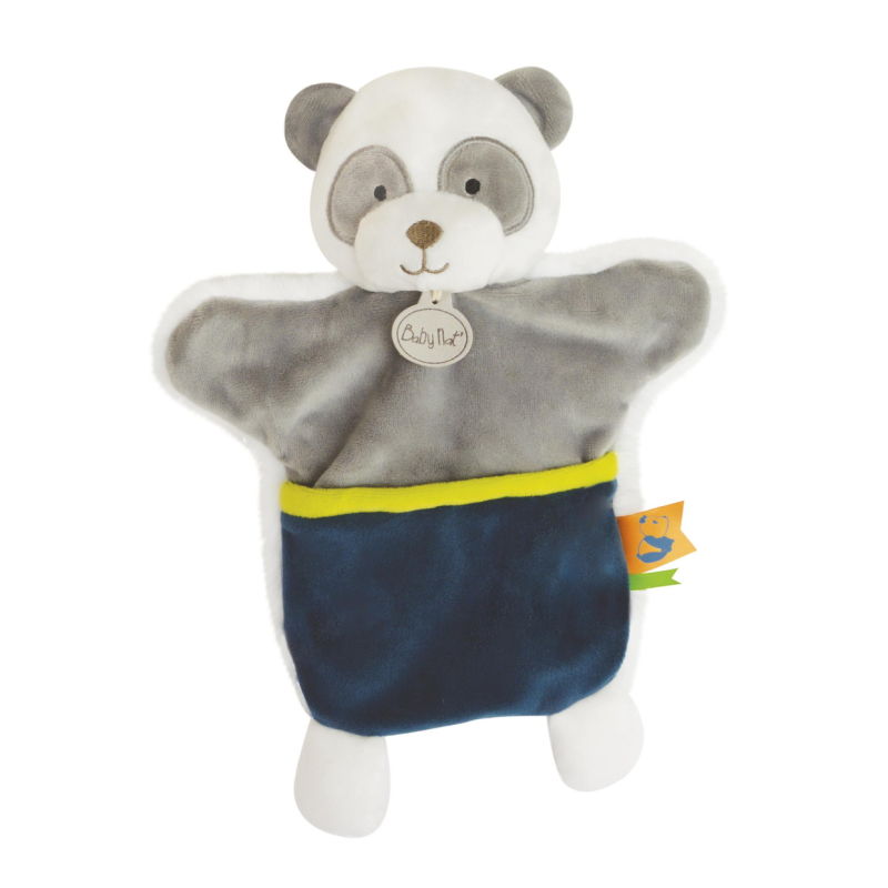  - marionnette douceur dautomne - panda 25 cm 